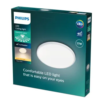 Philips Twirly fehér LED mennyezeti lámpa (PHI-8718696122846) LED 1 izzós IP20