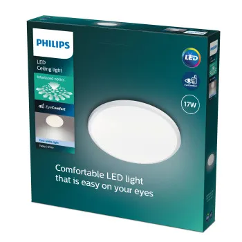 Philips Twirly fehér LED mennyezeti lámpa (PHI-8718696129579) LED 1 izzós IP20