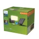 Philips Tylus fekete napelemes LED kültéri fali lámpa (PHI-8720169362222) LED 1 izzós IP44
