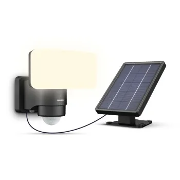 Philips Tylus fekete napelemes LED kültéri fali lámpa (PHI-8720169362222) LED 1 izzós IP44