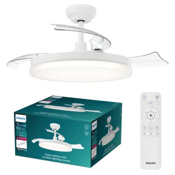 Philips Tynl fehér LED mennyezeti ventilátoros lámpa (PHI-8721103095909) LED 1 izzós IP20