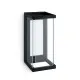 Philips Ulyzo fekete LED kültéri fali lámpa (PHI-8720169266797) LED 1 izzós IP44