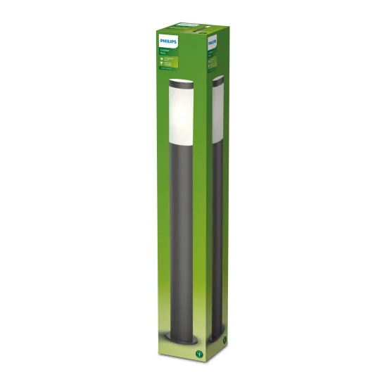 Philips Utrecht antracit kültéri állólámpa (PHI-8719514417557) E27 1 izzós IP44