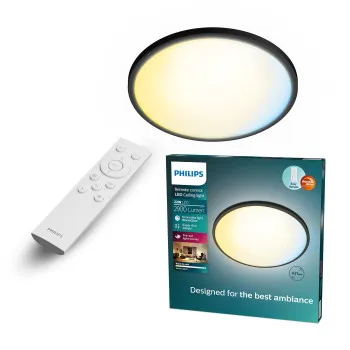 Philips Valen fekete LED mennyezetbe építhető lámpa (PHI-8721103060808) LED 1 izzós IP20