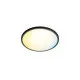 Philips Valen fekete LED mennyezetbe építhető lámpa (PHI-8721103060846) LED 1 izzós IP20
