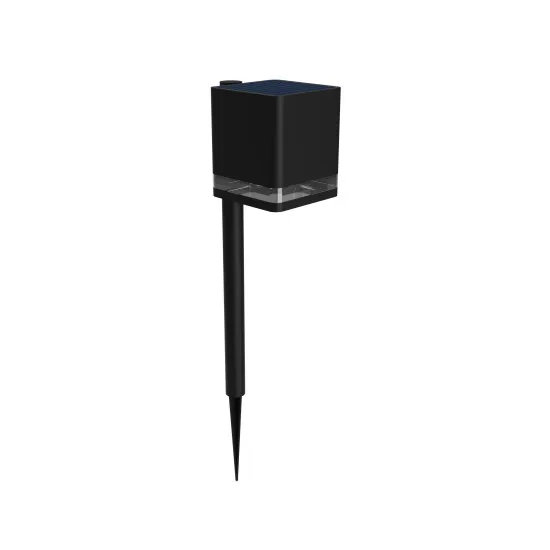 Philips Virona fekete napelemes LED kültéri leszúrható lámpa (PHI-8720169386839) LED 1 izzós IP44