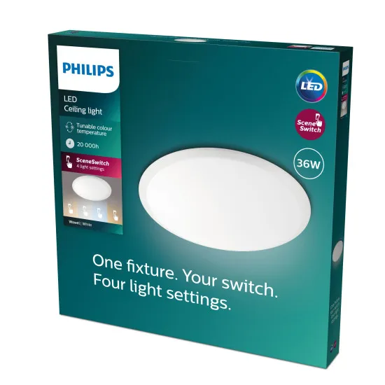 Philips Wawel fehér LED mennyezeti lámpa (PHI-8718696162798) LED 1 izzós IP20