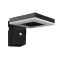 Philips Zonal fekete napelemes LED kültéri falikar (PHI-8720169265745) LED 1 izzós IP44