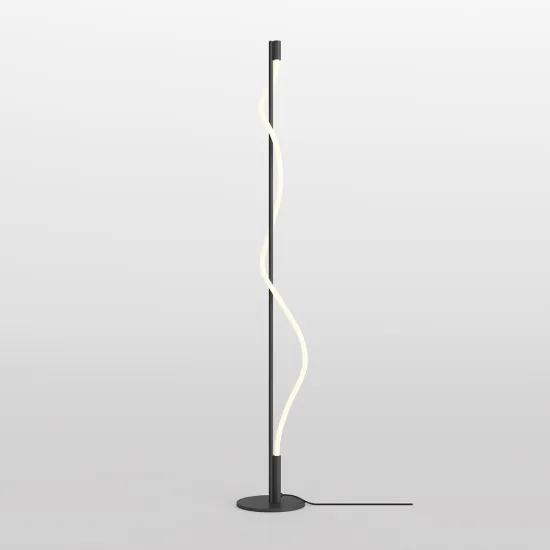 Maytoni Tau fekete-fehér LED állólámpa (MAY-MOD166FL-L15B3K) LED 1 izzós IP20