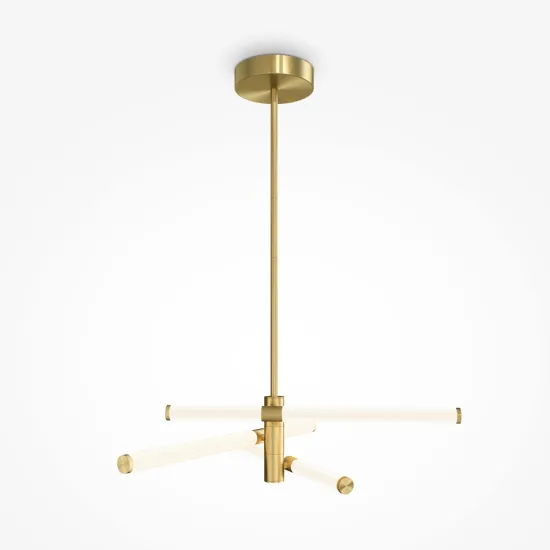 Maytoni Axis arany-fehér LED függesztett lámpa (MAY-MOD106PL-L28G3K) LED 1 izzós IP20