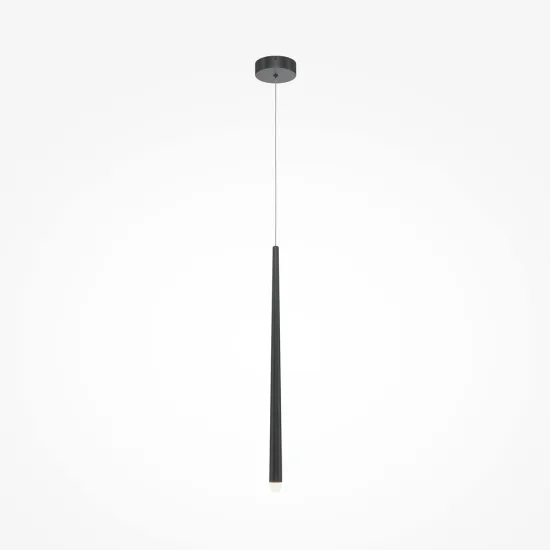Maytoni Cascade fekete LED függesztett lámpa (MAY-MOD132PL-L28BK) LED 1 izzós IP20