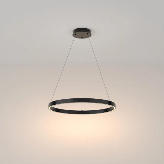 Maytoni Rim fekete LED függesztett lámpa (MAY-MOD058PL-L32B3K) LED 1 izzós IP20