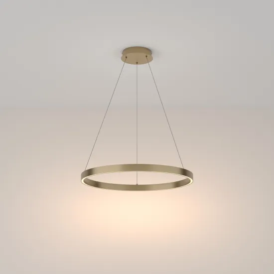 Maytoni Rim sárgaréz LED függesztett lámpa (MAY-MOD058PL-L32BS3K) LED 1 izzós IP20