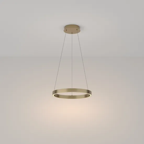 Maytoni Rim sárgaréz LED függesztett lámpa (MAY-MOD058PL-L22BS3K) LED 1 izzós IP20
