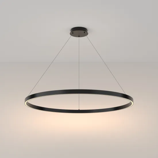 Maytoni Rim fekete LED függesztett lámpa (MAY-MOD058PL-L54B3K) LED 1 izzós IP20