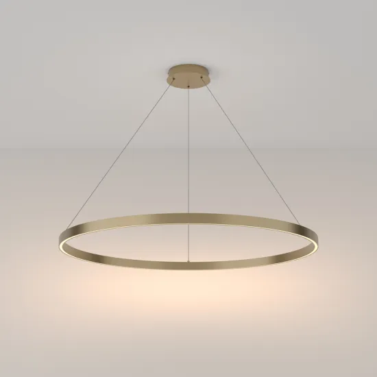 Maytoni Rim sárgaréz LED függesztett lámpa (MAY-MOD058PL-L54BS3K) LED 1 izzós IP20
