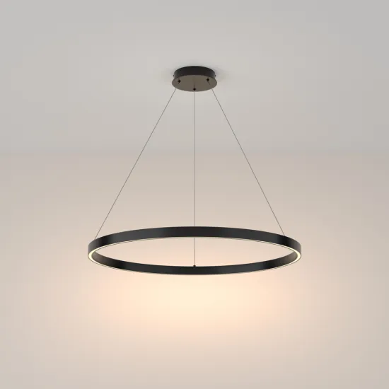 Maytoni Rim fekete LED függesztett lámpa (MAY-MOD058PL-L42B3K) LED 1 izzós IP20