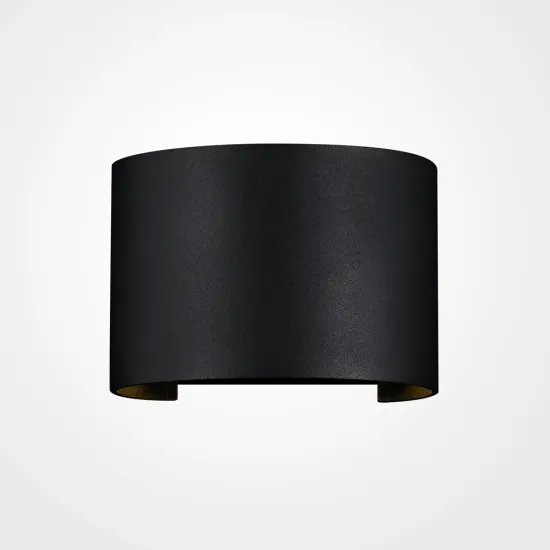 Maytoni Fulton fekete kültéri LED fali lámpa (MAY-O573WL-L6B) LED 1 izzós IP54