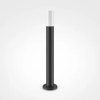 Maytoni Willis fekete-fehér kültéri állólámpa (MAY-O418FL-01B1) E27 1 izzós IP54