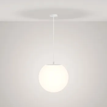 Maytoni Erda fehér kültéri függesztett lámpa (MAY-O594PL-01W) E27 1 izzós IP54