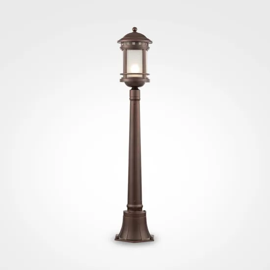 Maytoni Salamanca bronz-átlátszó kültéri állólámpa (MAY-O031FL-01BR) E27 1 izzós IP44