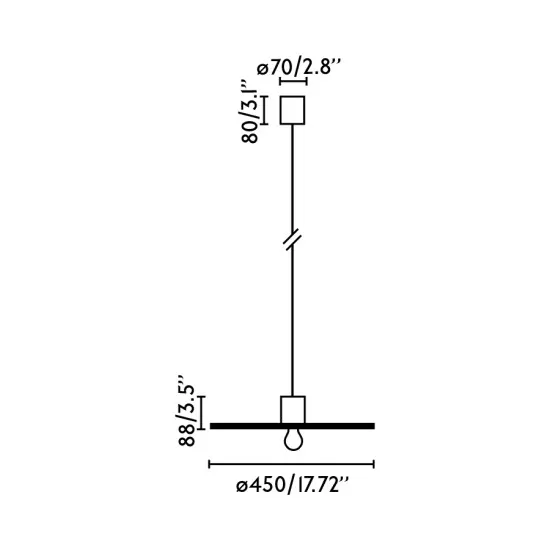 Faro Confetti fekete-fehér függesztett lámpa (FAR-68600-51) E27 1 izzós IP20