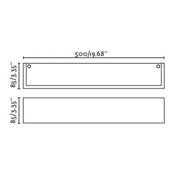 Faro Milo fehér fali lámpa (FAR-63422) E14 2 izzós IP20