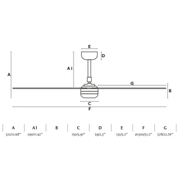 Faro Punt M fehér-barna LED mennyezeti csillár ventilátor (FAR-33816WP-20) LED 1 izzós IP20 Faro Punt M fehér-barna LED mennyezeti csillár ventilátor (FAR-33816WP-20) LED 1 izzós IP20