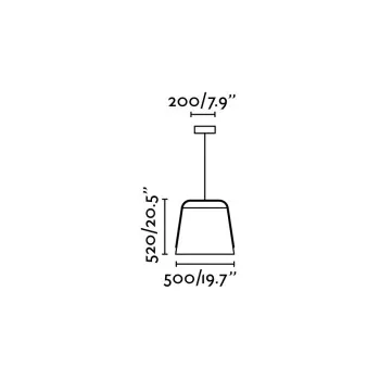 Faro Stood fekete-barna függesztett lámpa (FAR-29848) E27 1 izzós IP20