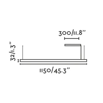 Faro Vico fekete LED függesztett lámpa (FAR-61103) LED 1 izzós IP20