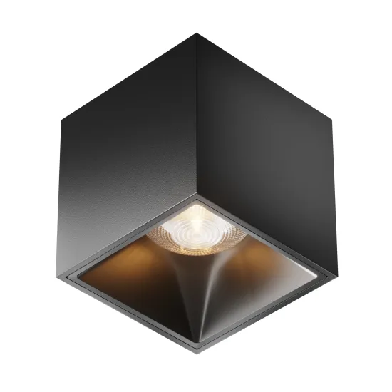 Maytoni Alfa LED fekete LED mennyezeti lámpa (MAY-C065CL-L12B3K-D) LED 1 izzós IP20