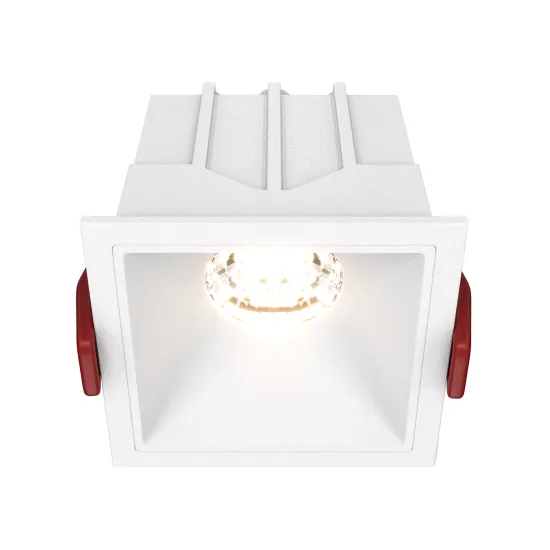Maytoni Alfa LED fehér LED mennyezeti lámpa (MAY-DL043-01-10W3K-SQ-W) LED 1 izzós IP20