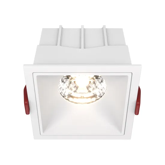 Maytoni Alfa LED fehér LED mennyezeti lámpa (MAY-DL043-01-15W3K-SQ-W) LED 1 izzós IP20