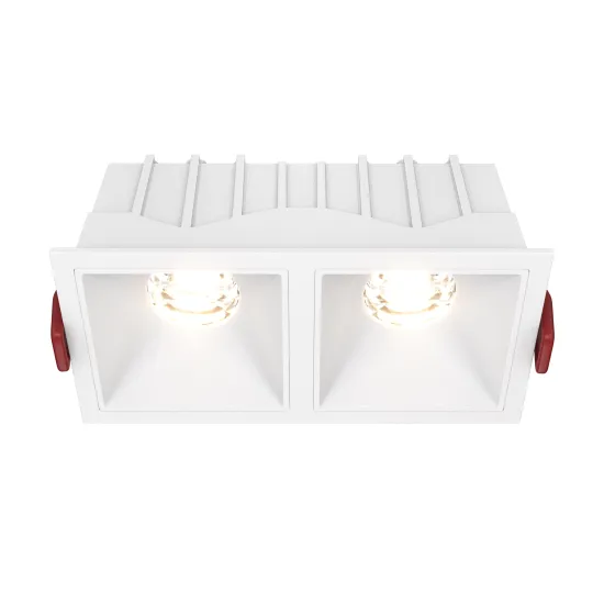 Maytoni Alfa LED fehér LED mennyezeti lámpa (MAY-DL043-02-10W3K-SQ-W) LED 1 izzós IP20