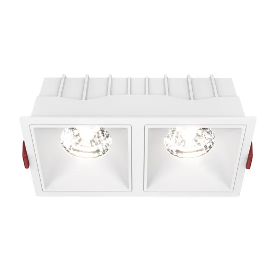 Maytoni Alfa LED fehér LED mennyezeti lámpa (MAY-DL043-02-15W4K-SQ-W) LED 1 izzós IP20