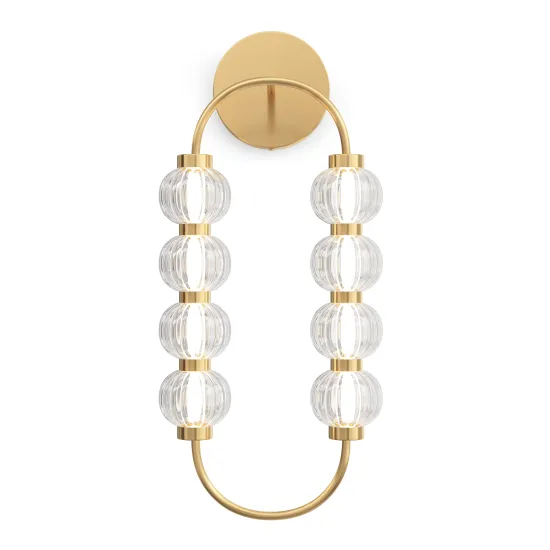Maytoni Amulet arany-átlátszó LED fali lámpa (MAY-MOD555WL-L11G3K) LED 1 izzós IP20
