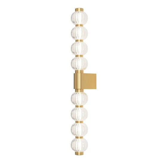 Maytoni Amulet arany-átlátszó LED fali lámpa (MAY-MOD555WL-L13G3K) LED 1 izzós IP20