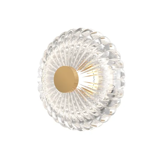 Maytoni Amulet arany-átlátszó LED fali lámpa (MAY-MOD555WL-L3G3K) LED 1 izzós IP20