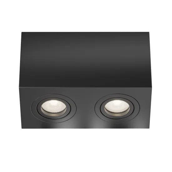 Maytoni Atom fekete mennyezeti lámpa (MAY-C017CL-02B) GU10 2 izzós IP20 Maytoni Atom fekete mennyezeti lámpa (MAY-C017CL-02B) GU10 2 izzós IP20