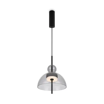 Maytoni Bangkok fekete-szürke LED függesztett lámpa (MAY-MOD185PL-L11B3K1) LED 1 izzós IP20