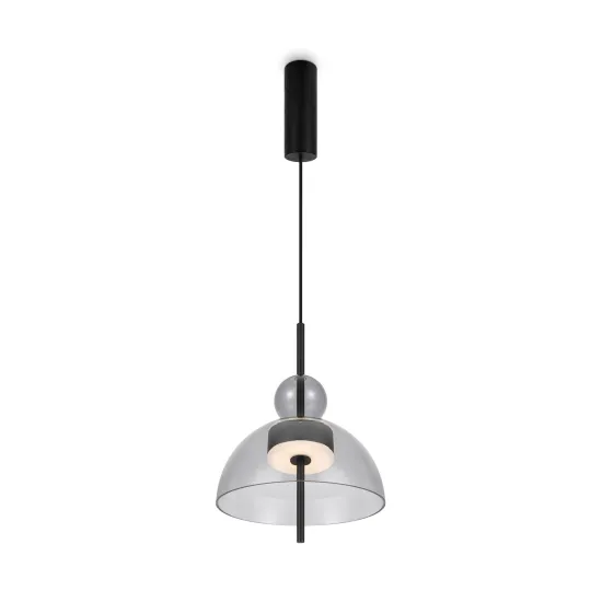 Maytoni Bangkok fekete-szürke LED függesztett lámpa (MAY-MOD185PL-L11B3K1) LED 1 izzós IP20