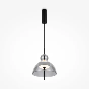 Maytoni Bangkok fekete-szürke LED függesztett lámpa (MAY-MOD185PL-L6B3K4) LED 1 izzós IP20