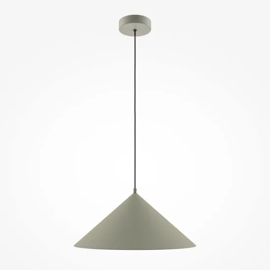 Maytoni Basic colors keki-szürke függesztett lámpa (MAY-MOD167PL-01BG) E27 1 izzós IP20