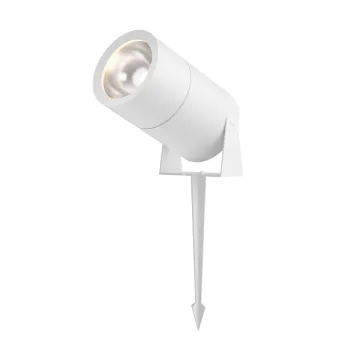 Maytoni Bern fehér LED kültéri leszúrható lámpa (MAY-O050FL-L15W3K) LED 1 izzós IP65