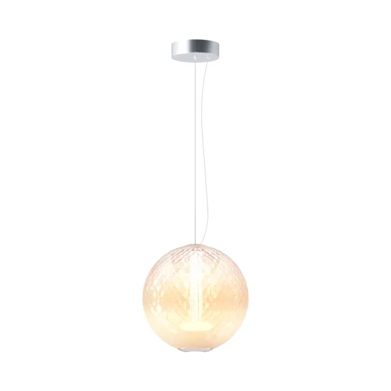 Maytoni Bruma króm-fehér LED függesztett lámpa (MAY-MOD397PL-L15CH2.7K) LED 1 izzós IP20