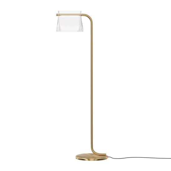 Maytoni Cabaret sárgaréz-átlátszó LED álló lámpa (MAY-MOD170FL-L8BS3K) LED 1 izzós IP20