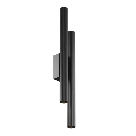Maytoni Calipso fekete LED fali lámpa (MAY-C082WL-24W2.7K-B) LED 1 izzós IP20