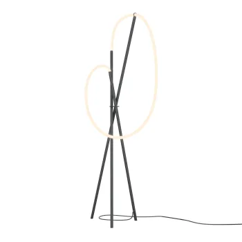 Maytoni Crochet fekete LED álló lámpa (MAY-MOD369FL-L36B3K) LED 1 izzós IP20