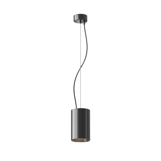 Maytoni Efir fekete LED függesztett lámpa (MAY-P089PL-25W3K-B) LED 1 izzós IP20