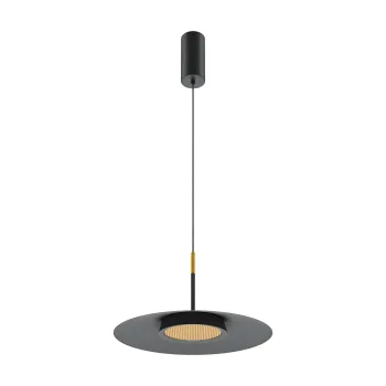 Maytoni El fekete LED függesztett lámpa (MAY-MOD041PL-L15B3K1) LED 1 izzós IP20